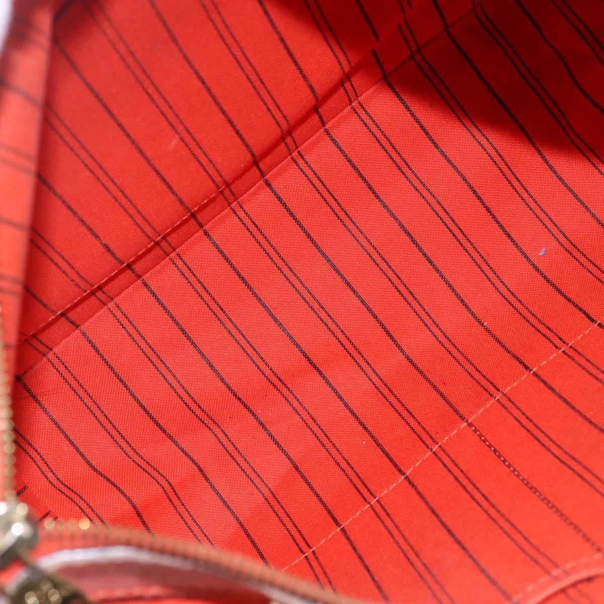 LOUIS VUITTON Empreinte Bastille PM Bag 2way Red Slys M41169 Auth 156541