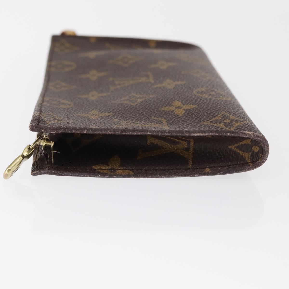 LOUIS VUITTON Monogram Bucket GM Accessory Pouch LV Auth 156567