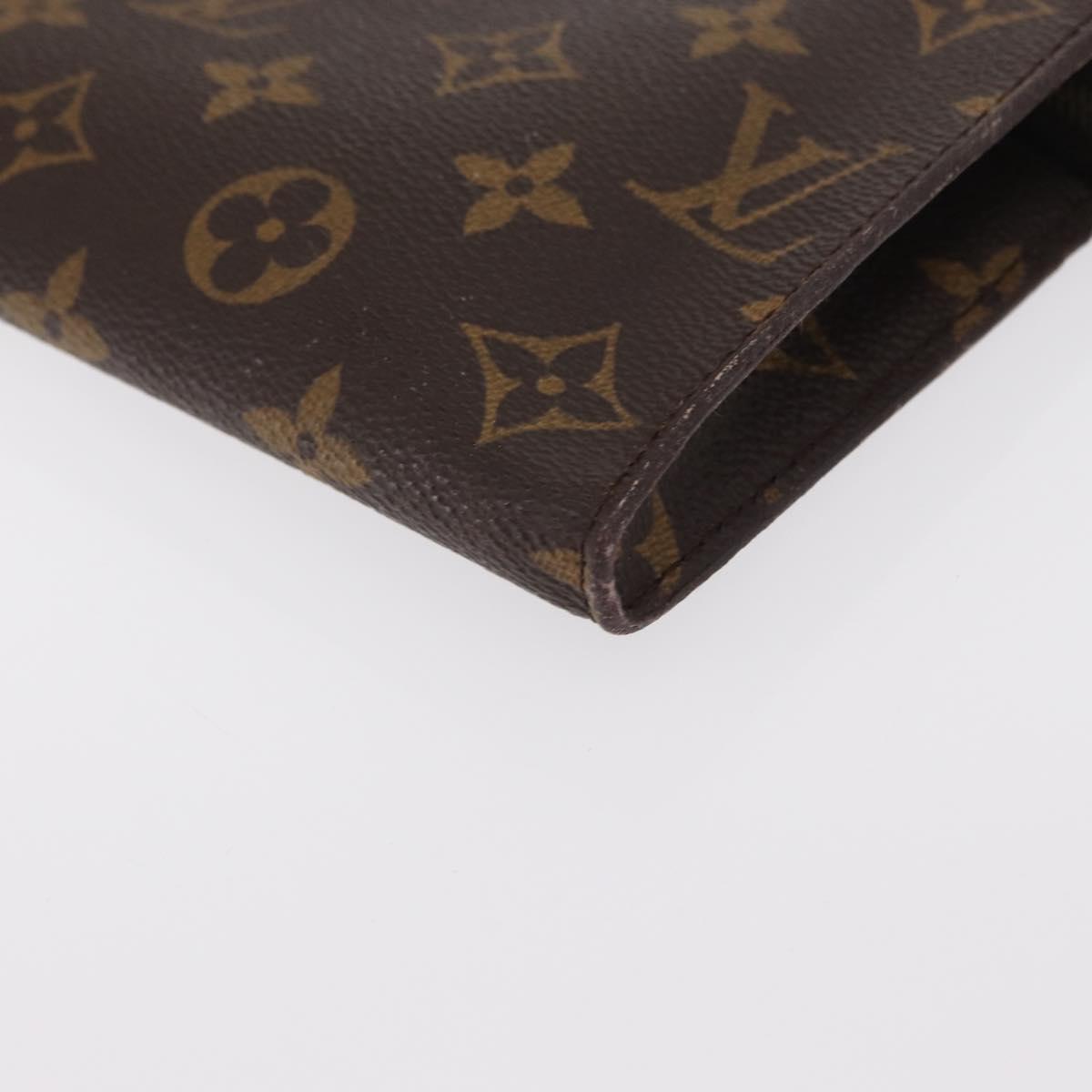 LOUIS VUITTON Monogram Bucket GM Accessory Pouch LV Auth 156567