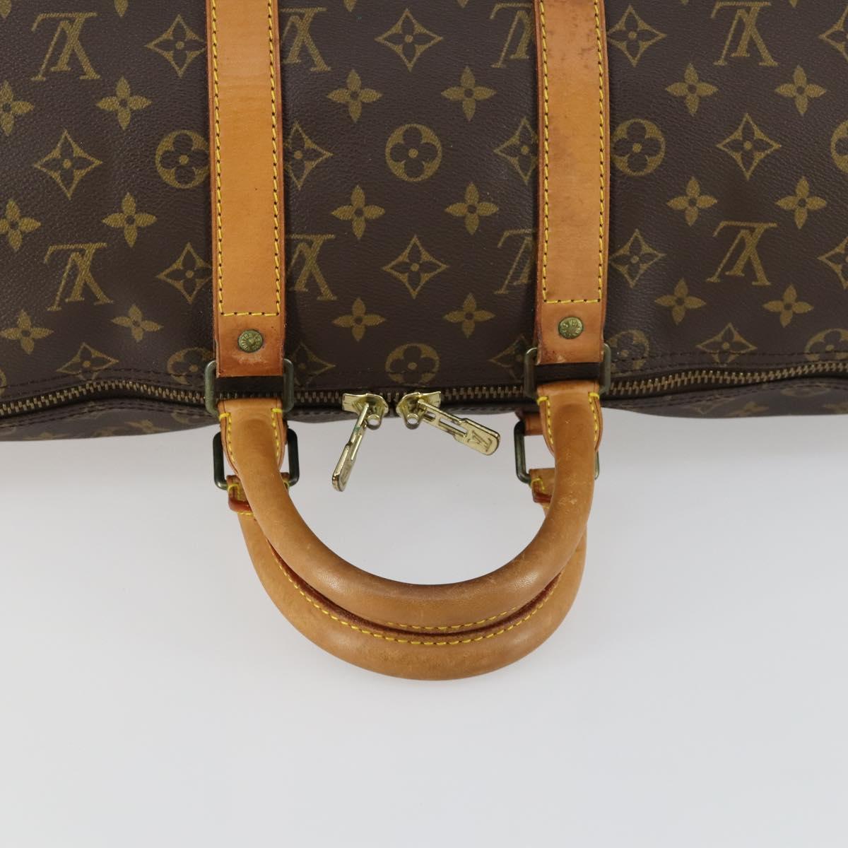 LOUIS VUITTON Monogram Keepall 45 Boston Bag M41428 LV Auth 156591