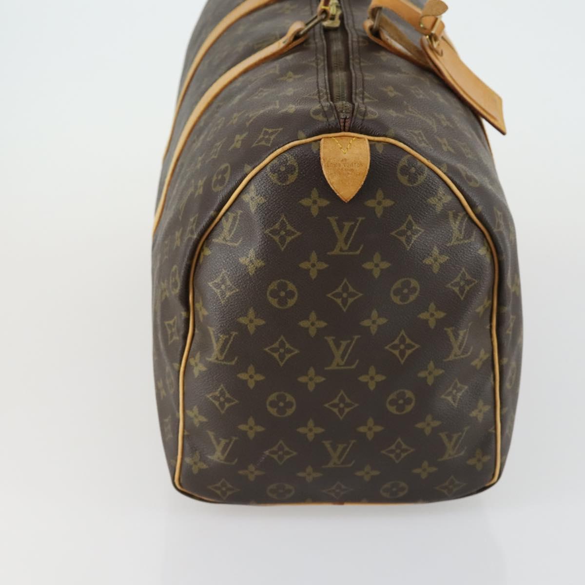 LOUIS VUITTON Monogram Keepall 50 Boston Bag M41426 LV Auth 156592