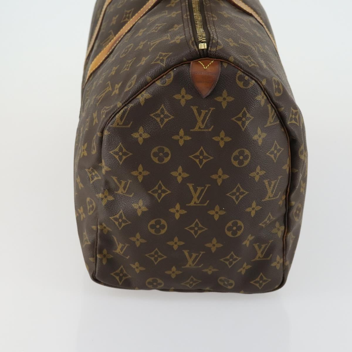 LOUIS VUITTON Monogram Keepall 50 Boston Bag M41426 LV Auth 156594