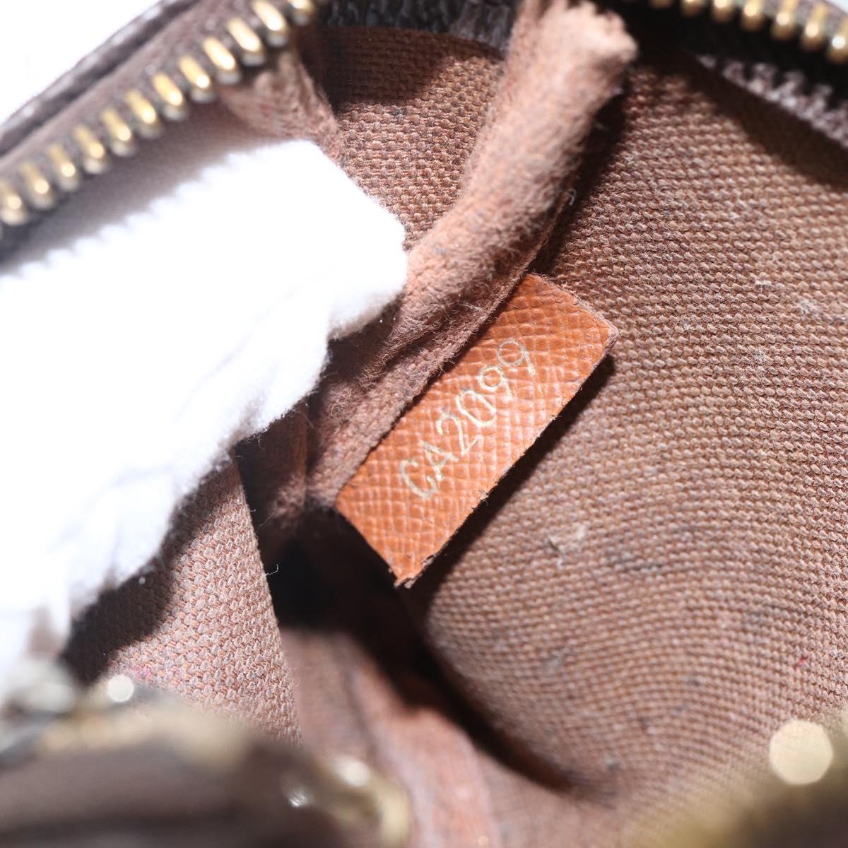 LOUIS VUITTON Monogram Label Collection Trousse Cre Pouch M63800 LV Auth 156625
