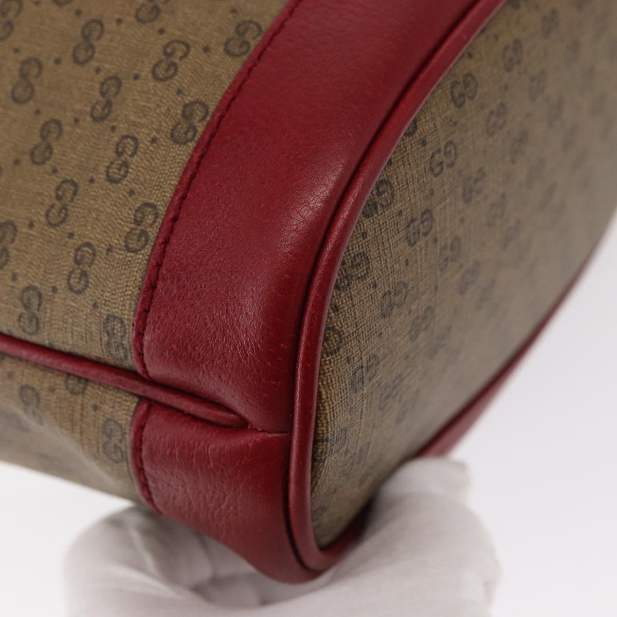 GUCCI Micro GG Supreme Doraemon Collaboration Bag PVC 625216 Auth 156657SAM