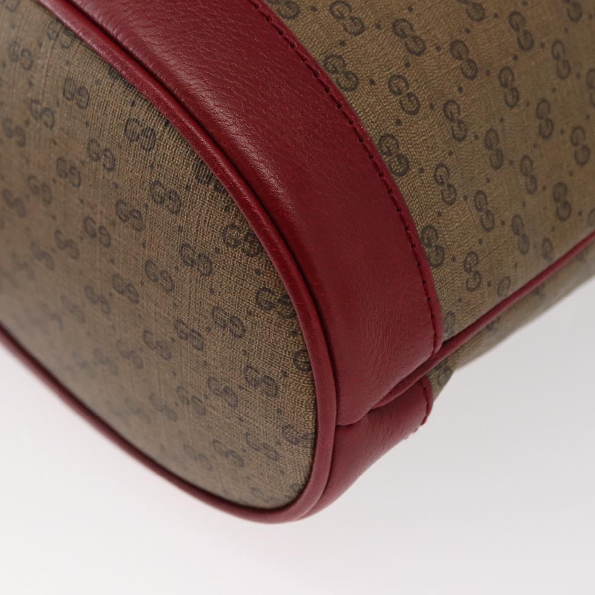 GUCCI Micro GG Supreme Doraemon Collaboration Bag PVC 625216 Auth 156657SAM