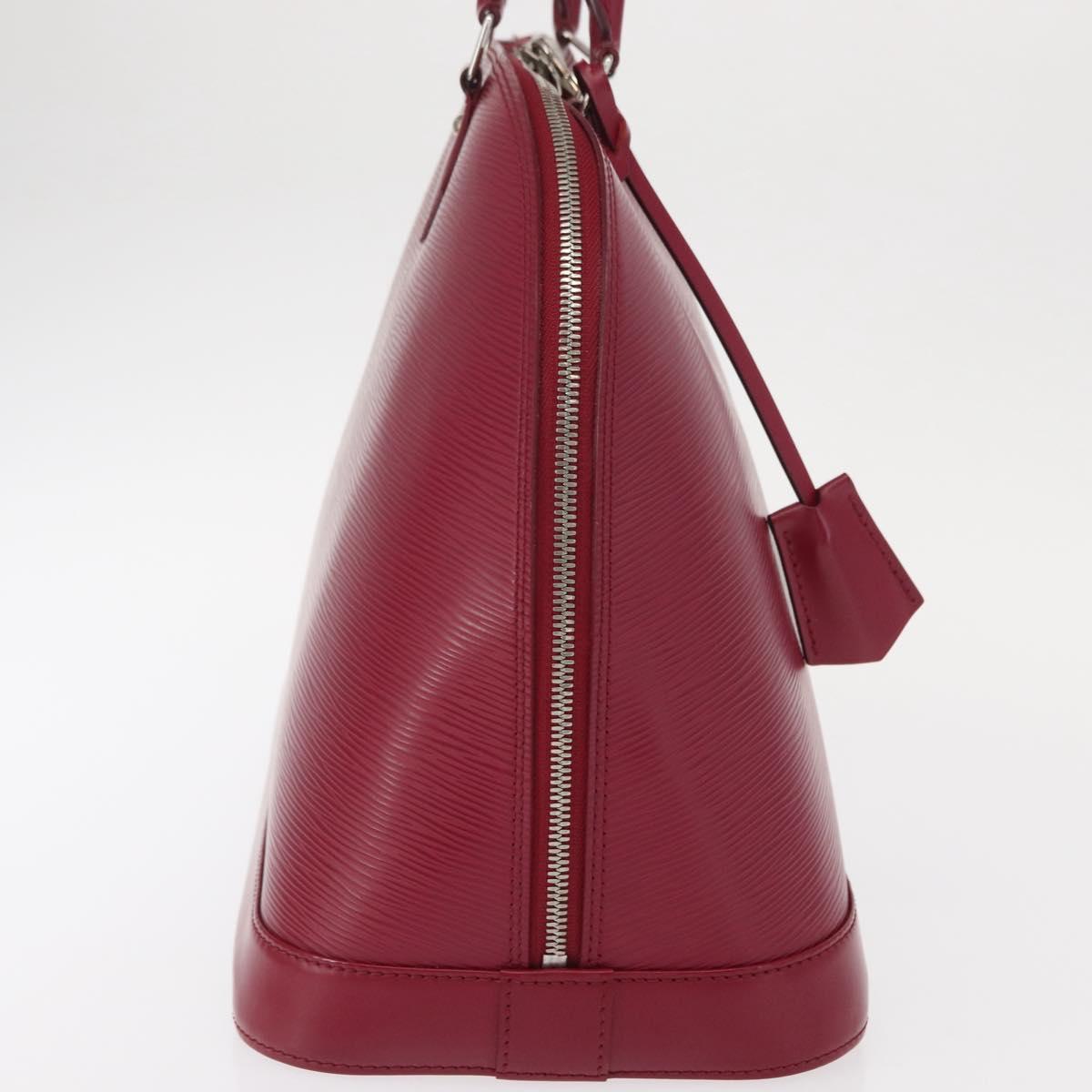LOUIS VUITTON Epi Alma MM Hand Bag Fuchsia LV Auth 156661AV