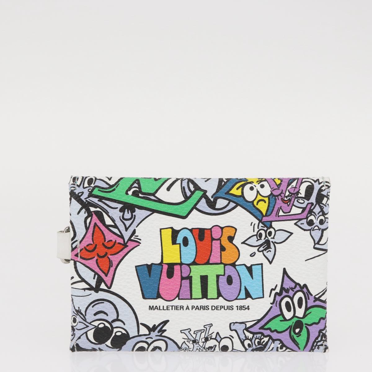 LOUIS VUITTON Monogram Comics Trio Envelope Pouch M82014 LV Auth 156662SM