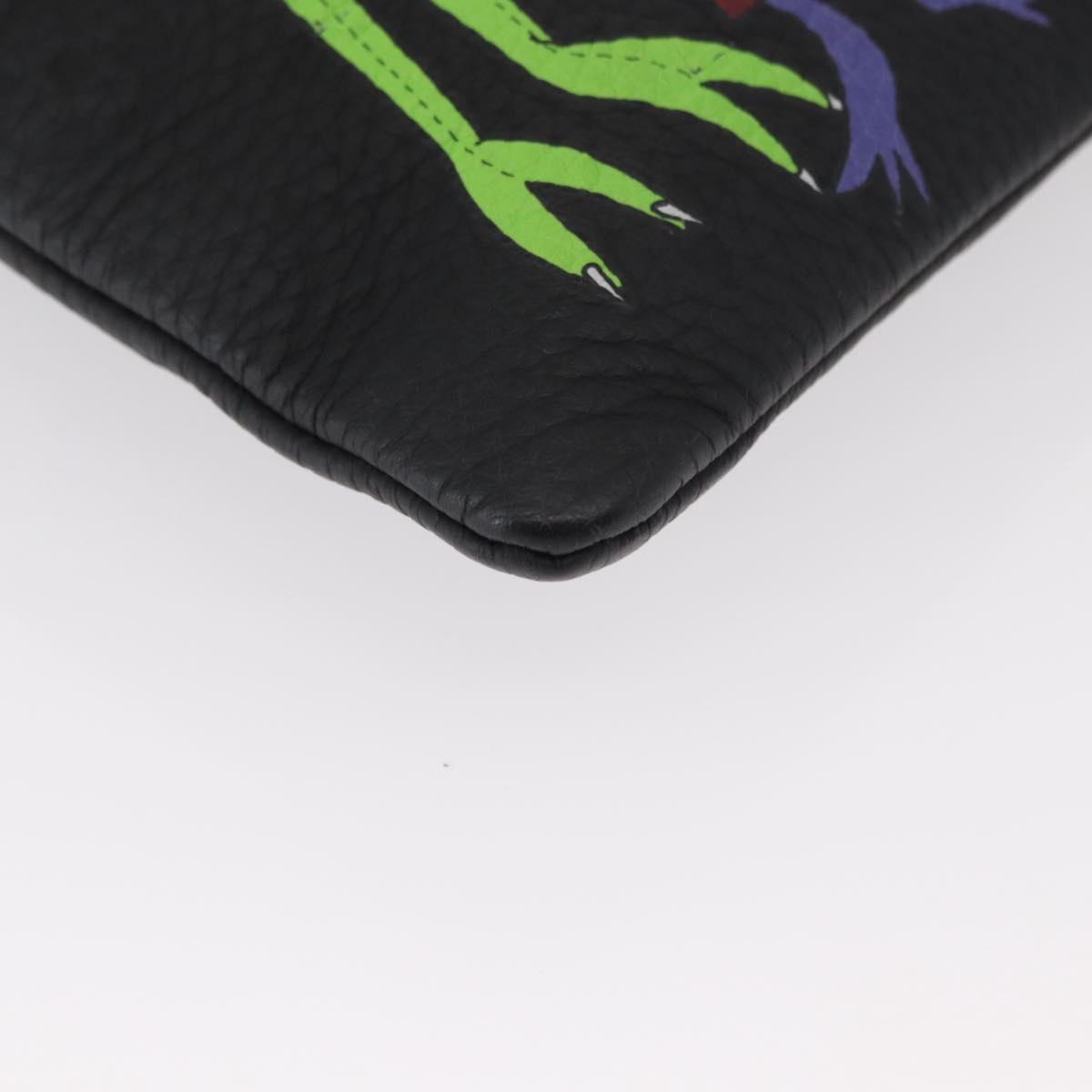 LOUIS VUITTON Monogram Taurillon LV Friend A4 Pouch Bag M80147 LV Auth 156664SM