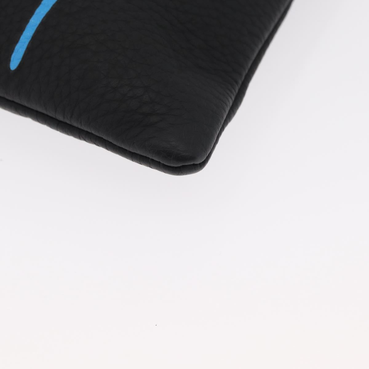 LOUIS VUITTON Monogram Taurillon LV Friend A4 Pouch Bag M80147 LV Auth 156664SM