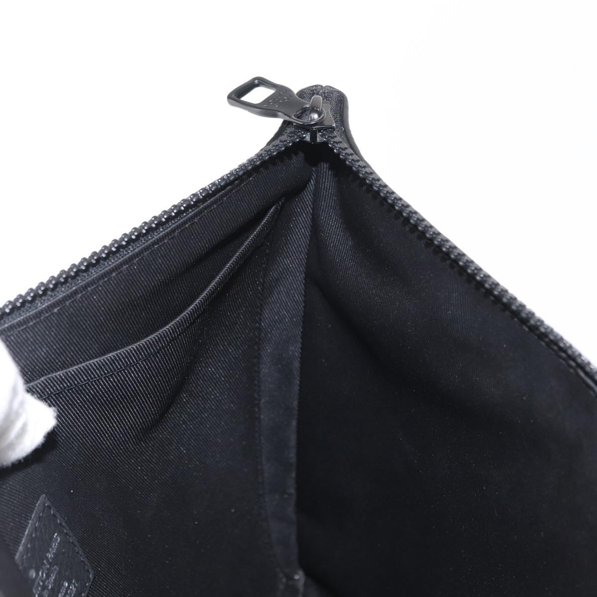 LOUIS VUITTON Monogram Taurillon LV Friend A4 Pouch Bag M80147 LV Auth 156664SM