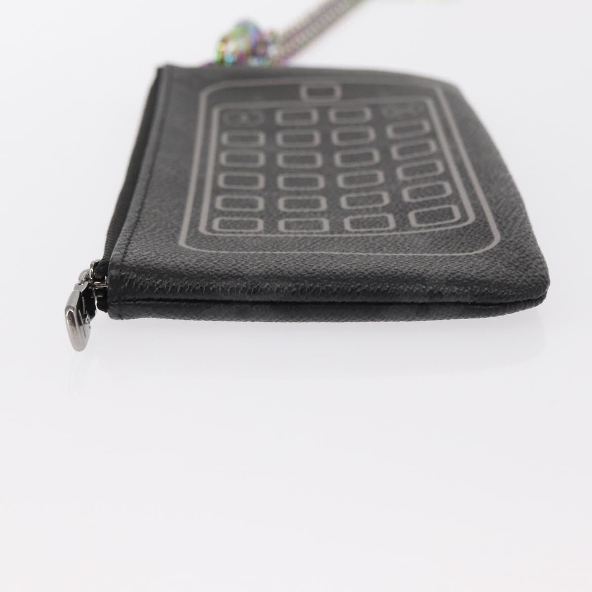 LOUIS VUITTON Monogram Eclipse Fragment iPhone Case M64433 LV Auth 156665SAM