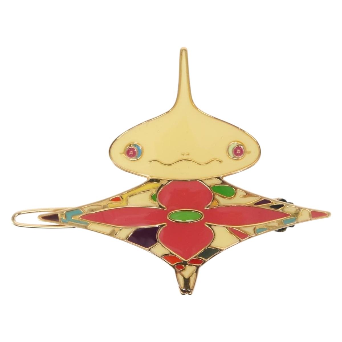 LOUIS VUITTON Takashi Murakami Characters Baretta metal M92595 LV Auth 156666M