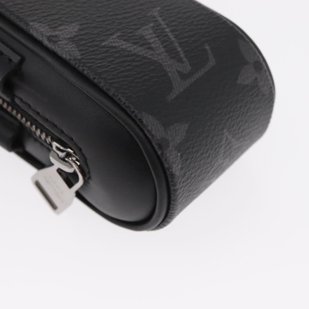 LOUIS VUITTON Monogram Eclipse Set Golf Andrews Bag Charm GI0344 LV Auth 156672M