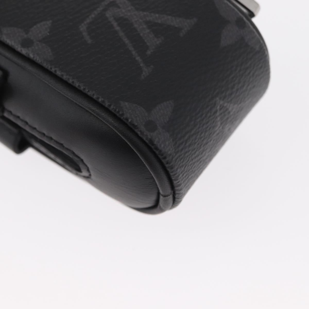 LOUIS VUITTON Monogram Eclipse Set Golf Andrews Bag Charm GI0344 LV Auth 156672M