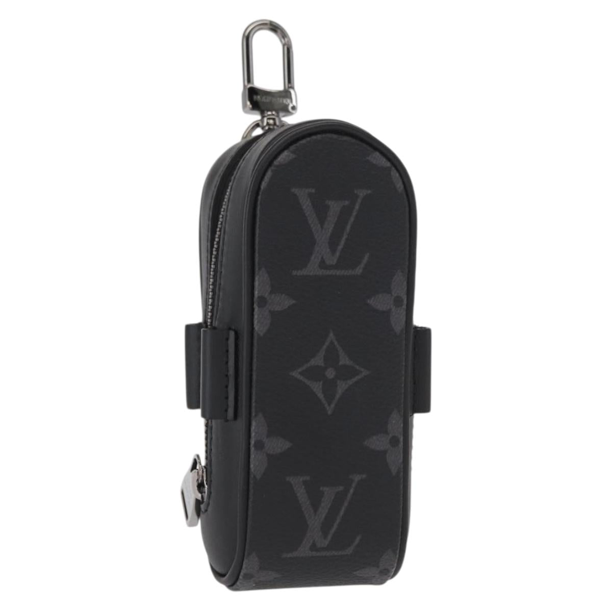 LOUIS VUITTON Monogram Eclipse Set Golf Andrews Bag Charm GI0344 LV Auth 156672M