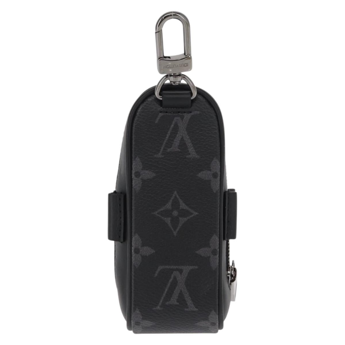 LOUIS VUITTON Monogram Eclipse Set Golf Andrews Bag Charm GI0344 LV Auth 156672M