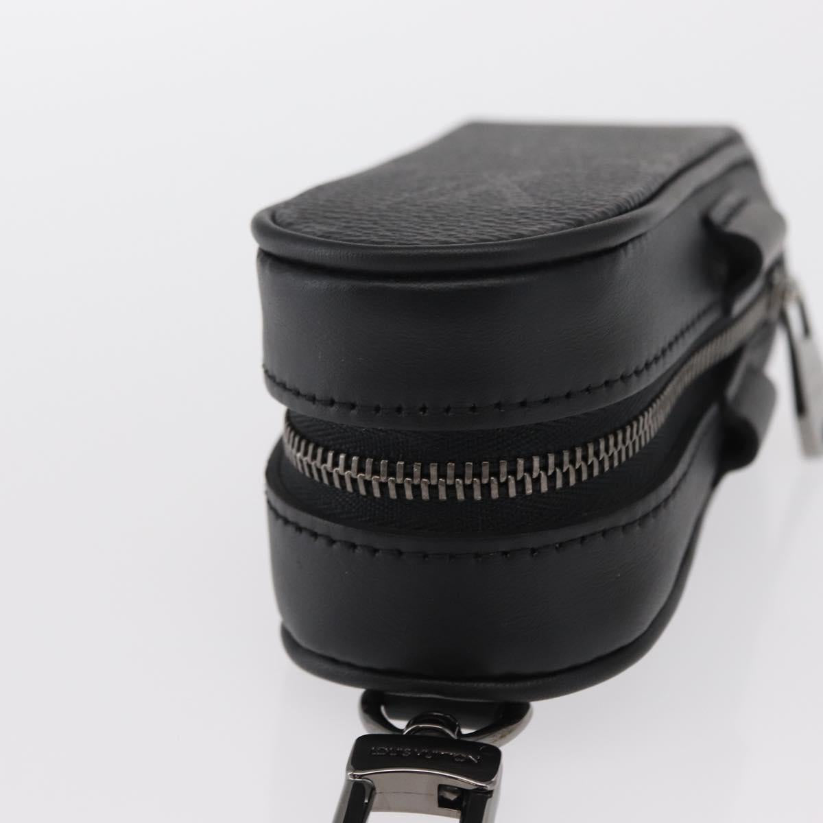 LOUIS VUITTON Monogram Eclipse Set Golf Andrews Bag Charm GI0344 LV Auth 156672M