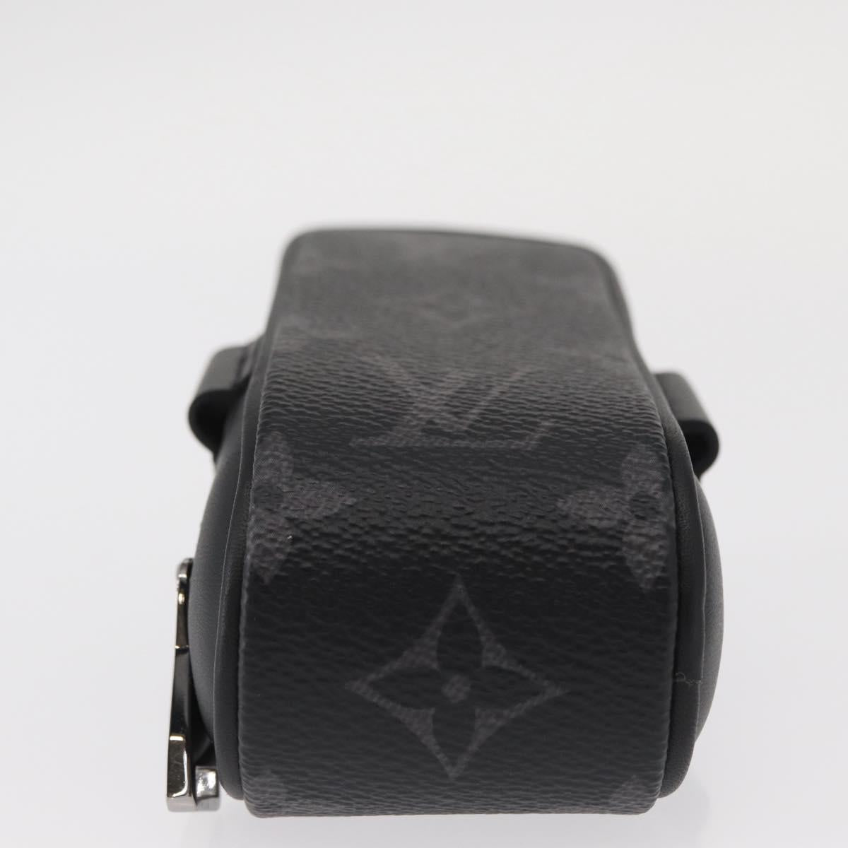 LOUIS VUITTON Monogram Eclipse Set Golf Andrews Bag Charm GI0344 LV Auth 156672M