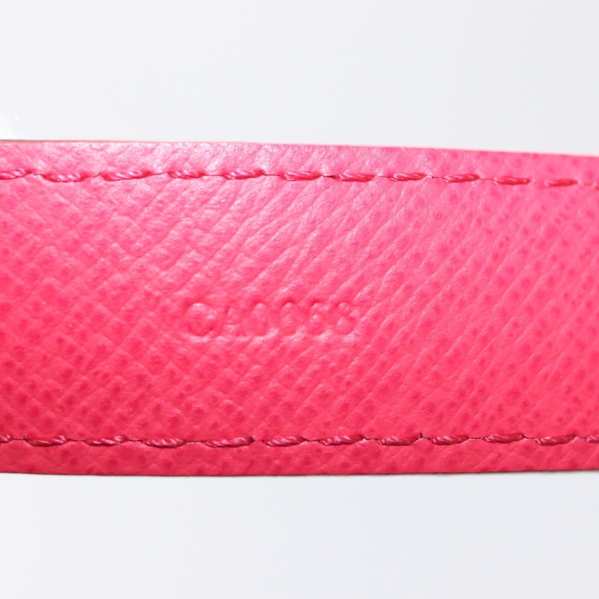 LOUIS VUITTON Multicolor Ceinture Initials Belt Black M9631 LV Auth 156684SAM