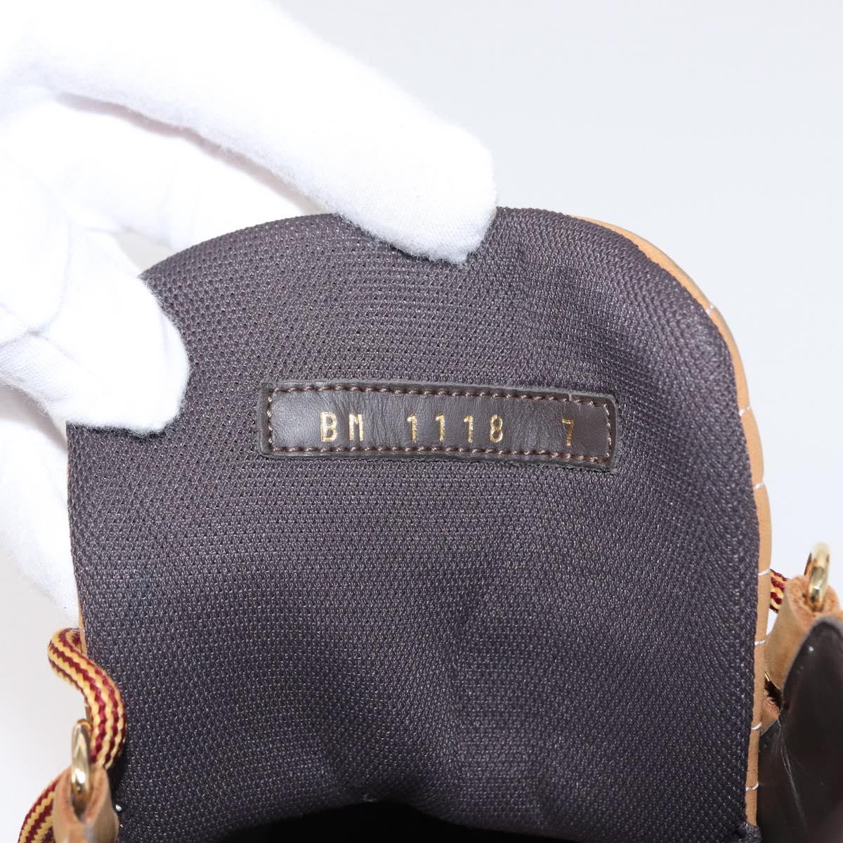 LOUIS VUITTON Monogram Creeper Line Ankle Boots Shoes 7 Beige LV Auth 156692M