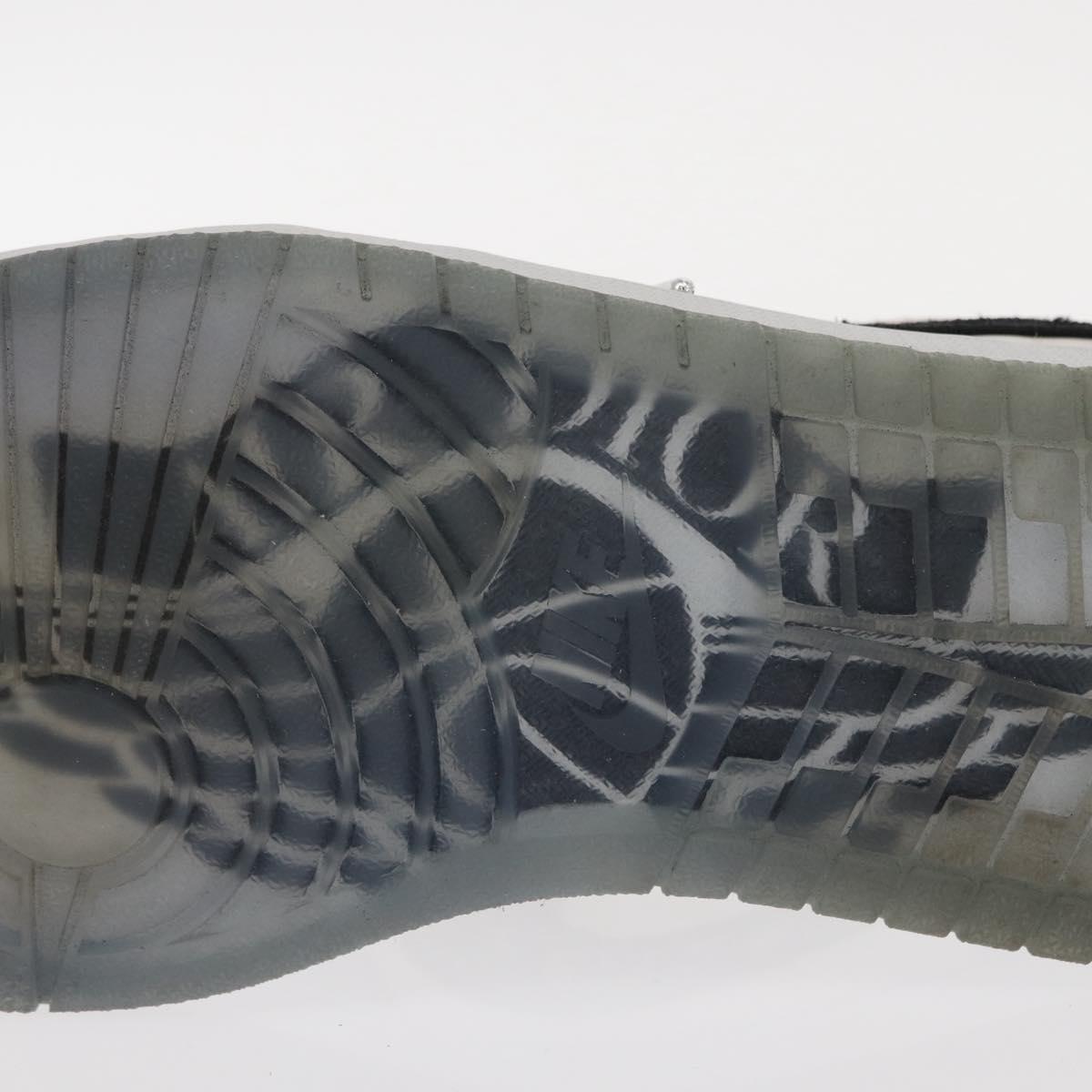 Christian Dior Trotter Air Dior Air Jordan 1 Low OG Sneakers Gray Auth 156693SM