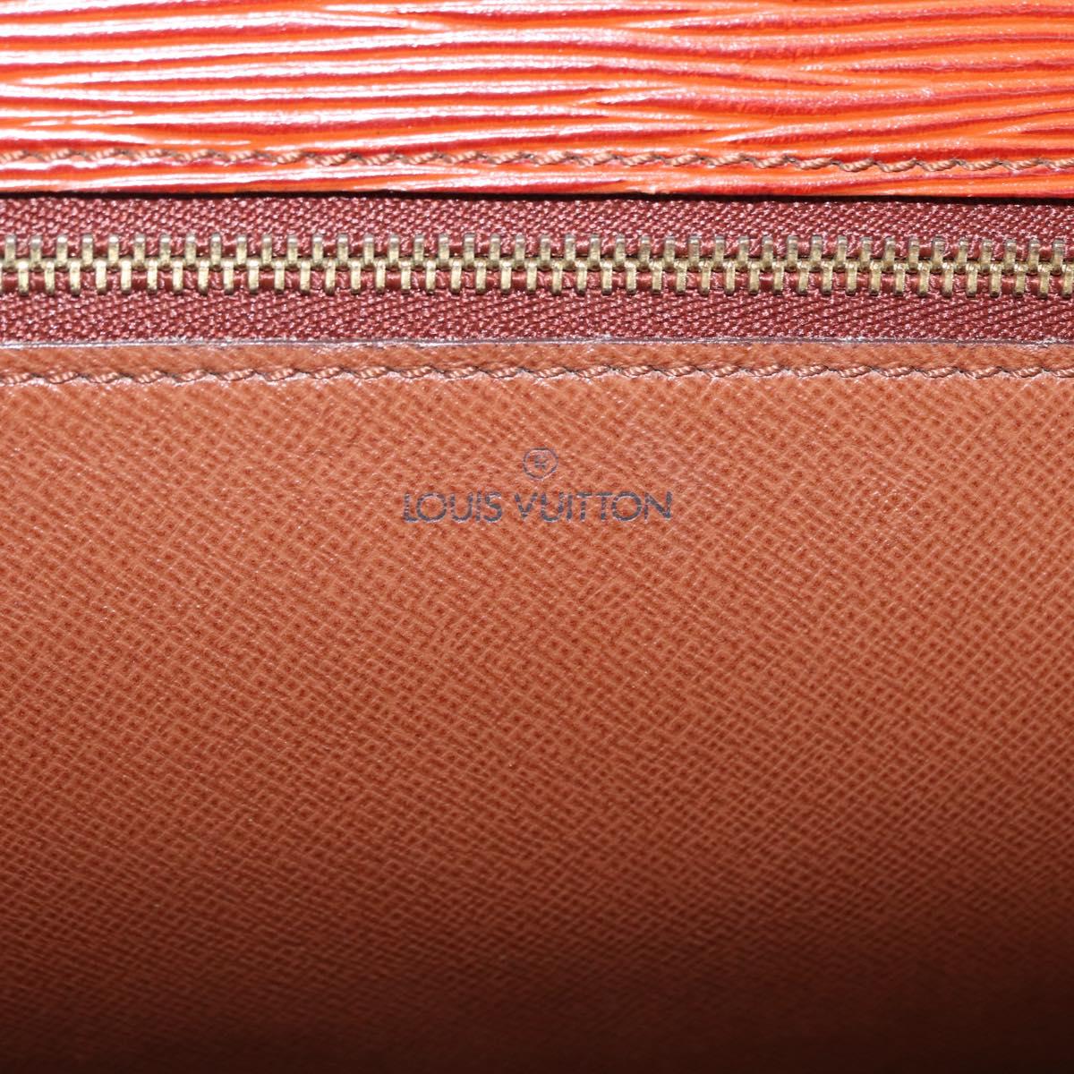 LOUIS VUITTON Epi Serviette Conseiller Briefcase Brown M54423 LV Auth 156727