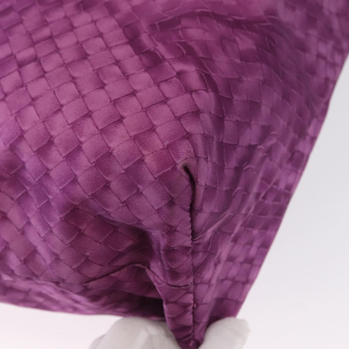 BOTTEGA VENETA Tote Bag Nylon Purple Auth 156732