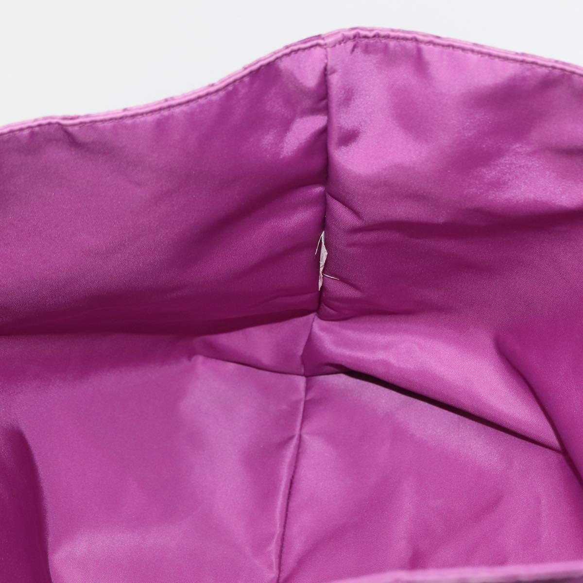BOTTEGA VENETA Tote Bag Nylon Purple Auth 156732