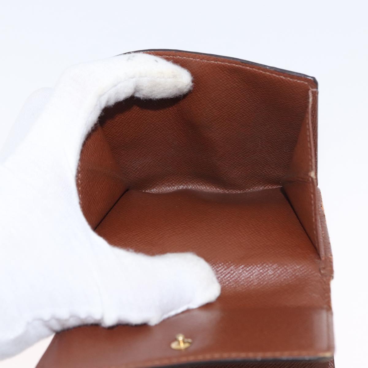 LOUIS VUITTON Monogram Wallet 2 Set LV Auth 156734