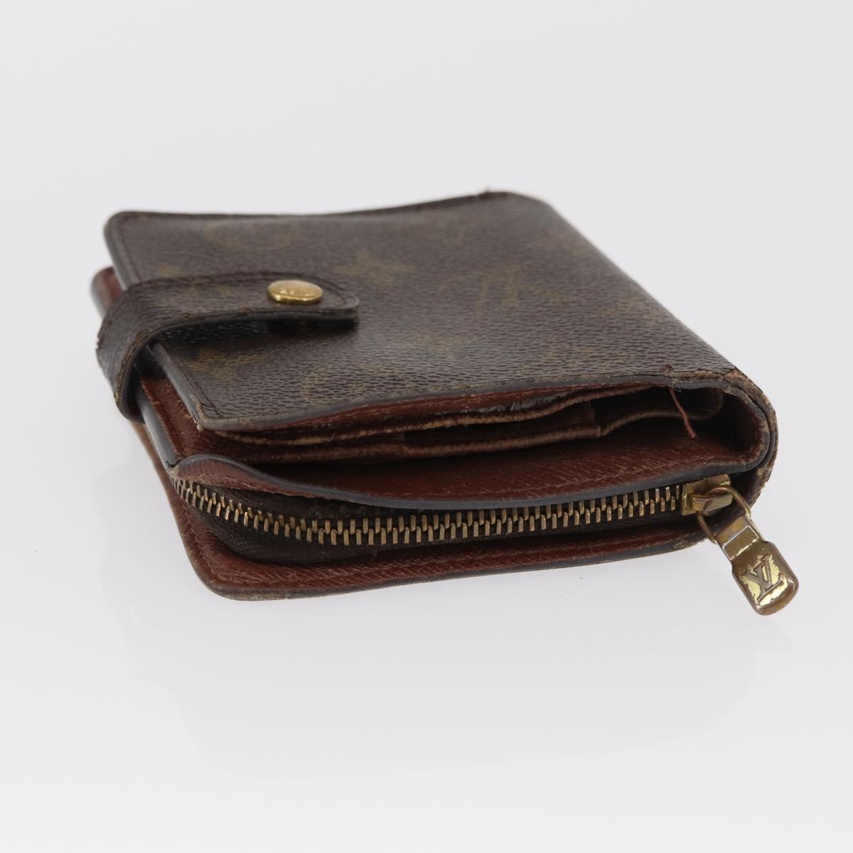 LOUIS VUITTON Monogram Wallet 2 Set LV Auth 156734