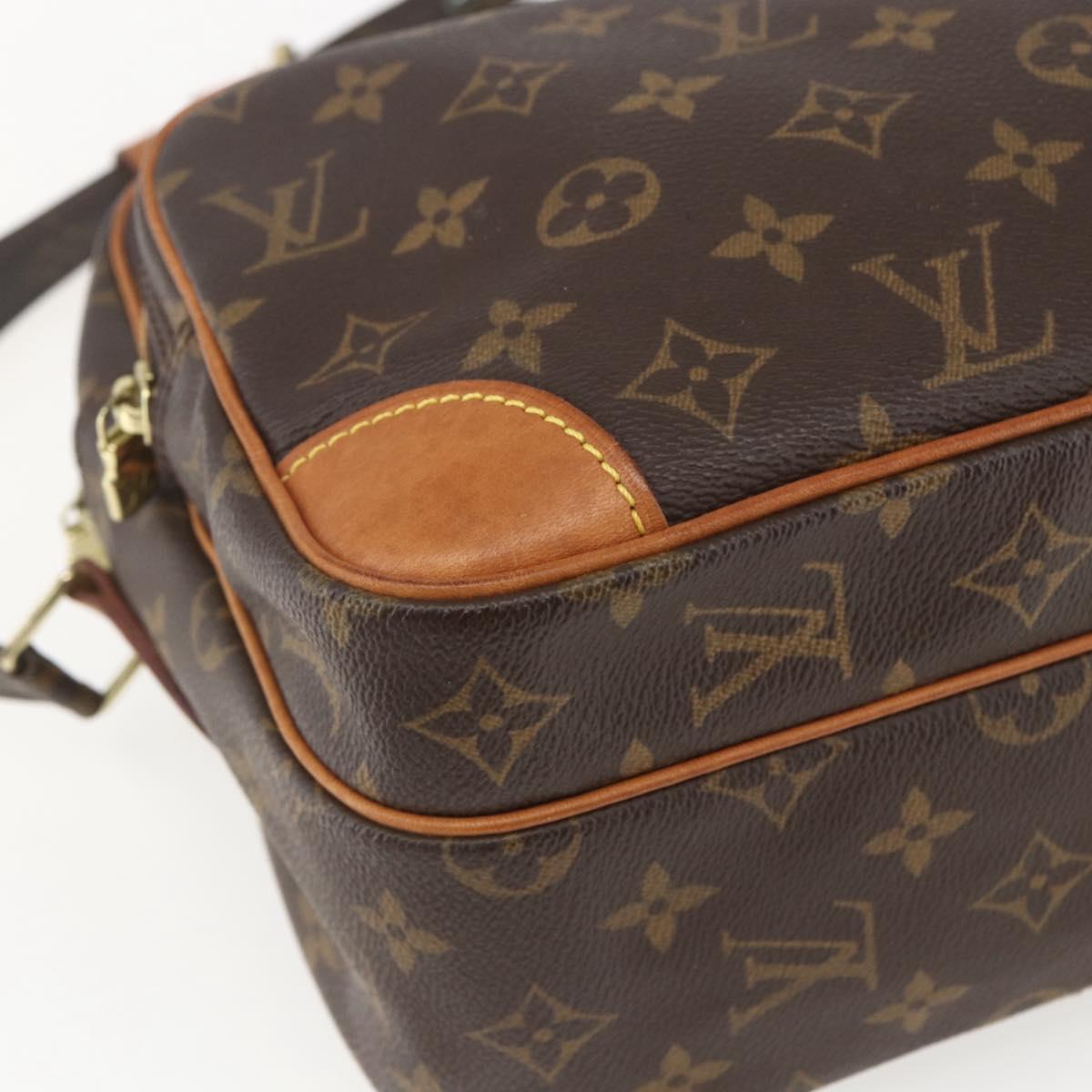 LOUIS VUITTON Monogram Nile Shoulder Bag M45244 LV Auth 156750A