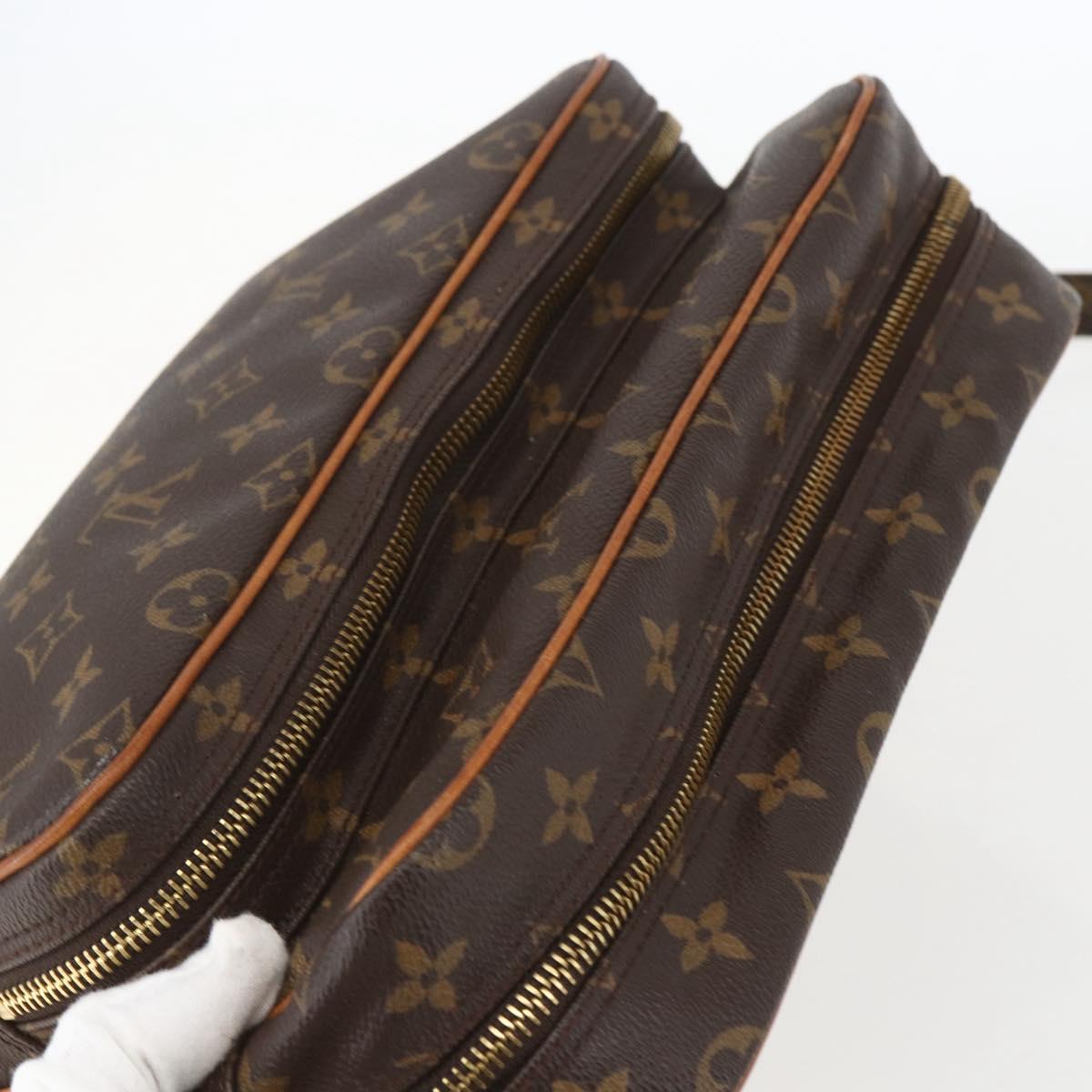 LOUIS VUITTON Monogram Nile Shoulder Bag M45244 LV Auth 156750A