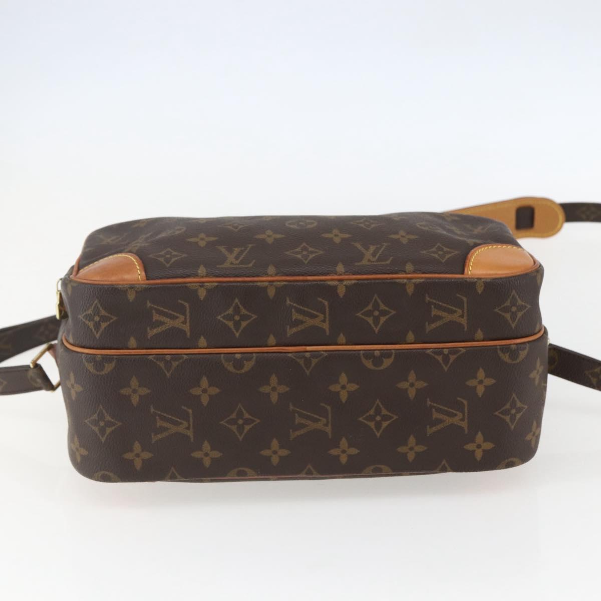 LOUIS VUITTON Monogram Nile Shoulder Bag M45244 LV Auth 156750A