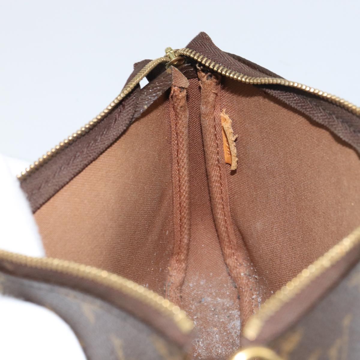 LOUIS VUITTON Monogram Pochette Accessoires Pouch M51980 LV Auth 156752