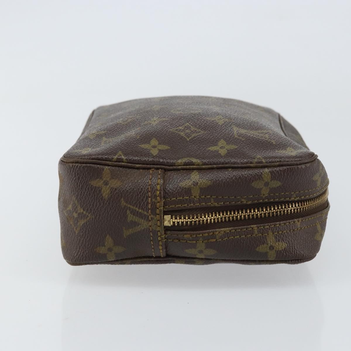 LOUIS VUITTON Monogram Trousse Toilette 23 Clutch Bag M47524 LV Auth 156754
