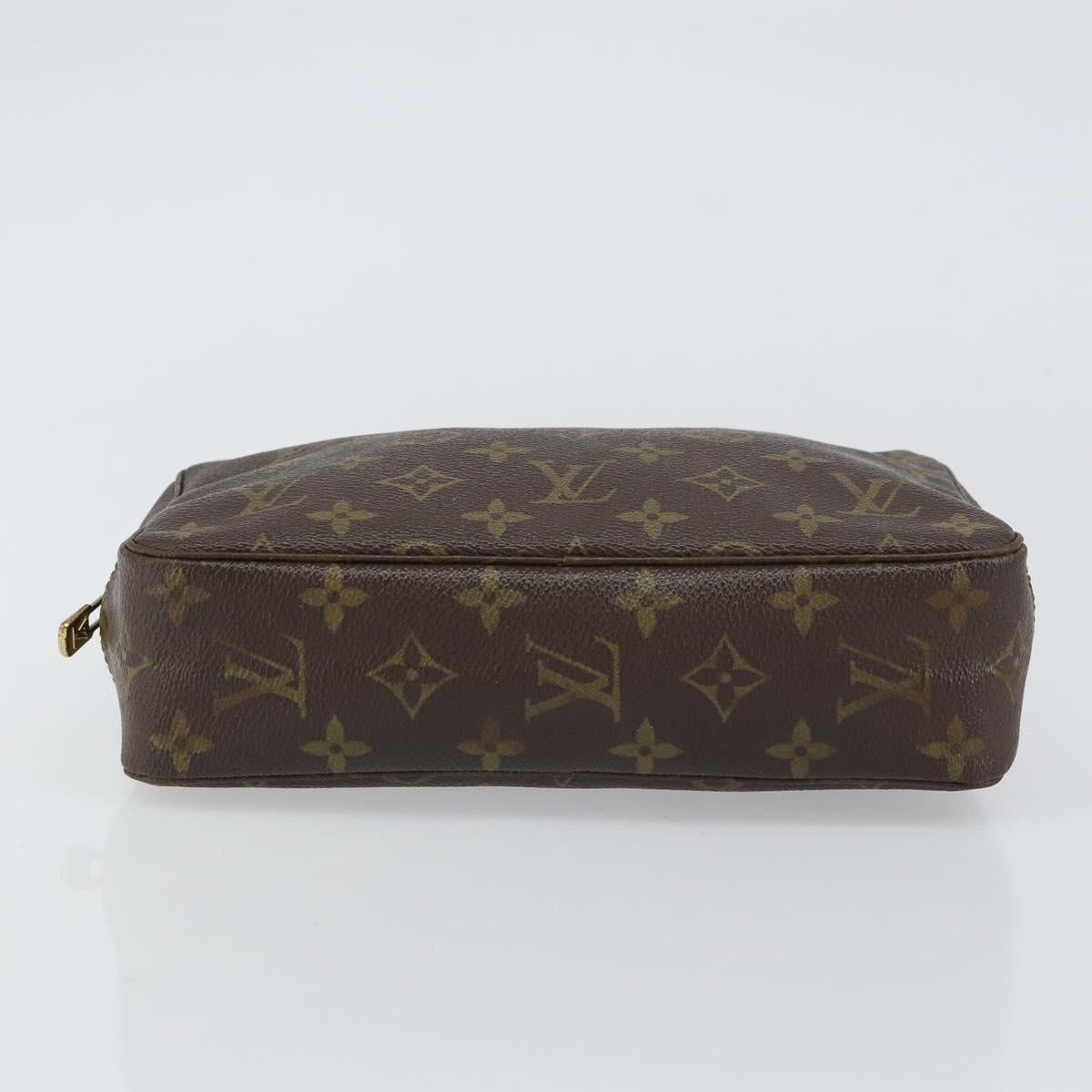 LOUIS VUITTON Monogram Trousse Toilette 23 Clutch Bag M47524 LV Auth 156754
