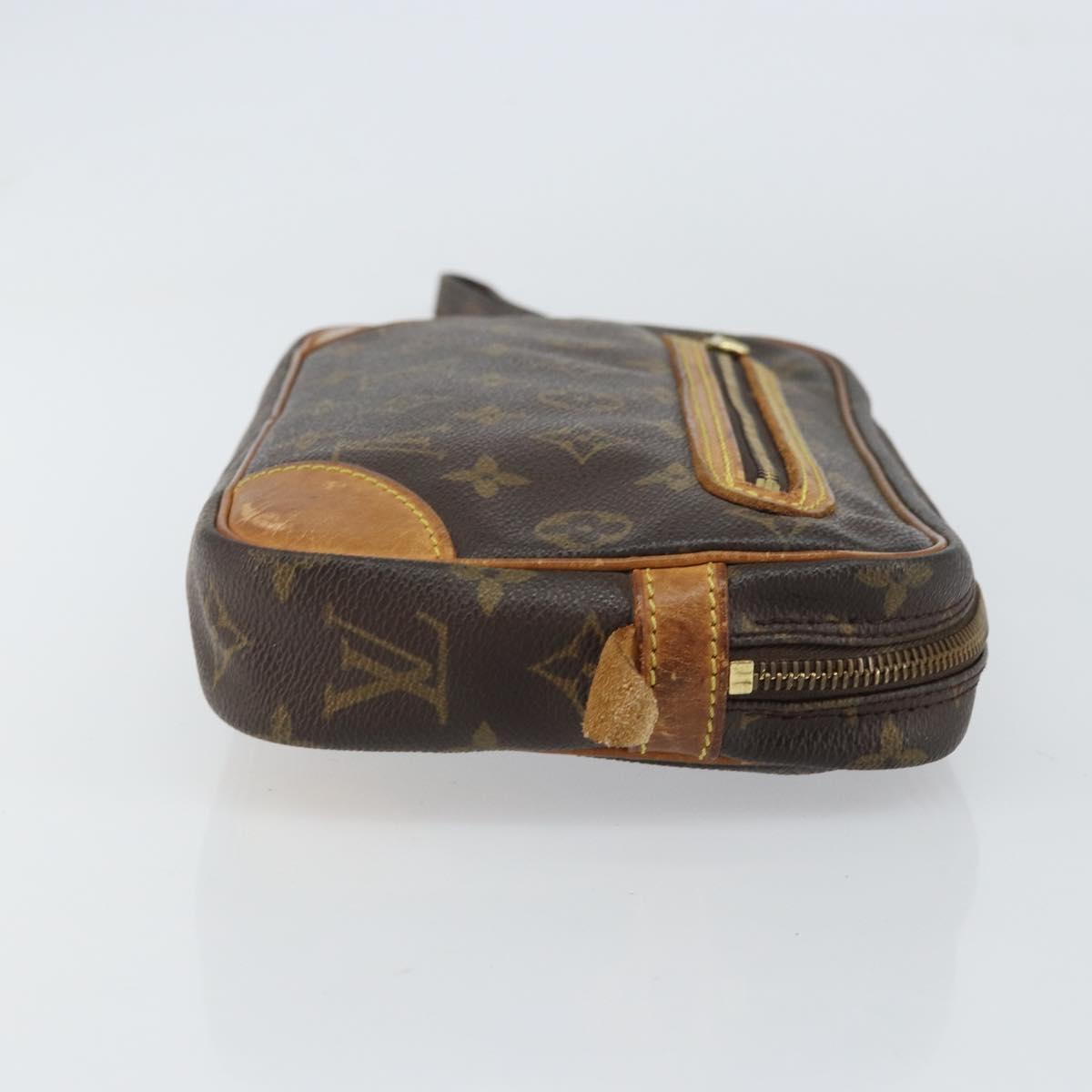 LOUIS VUITTON Monogram Marly Dragonne GM Clutch Bag M51825 LV Auth 156758