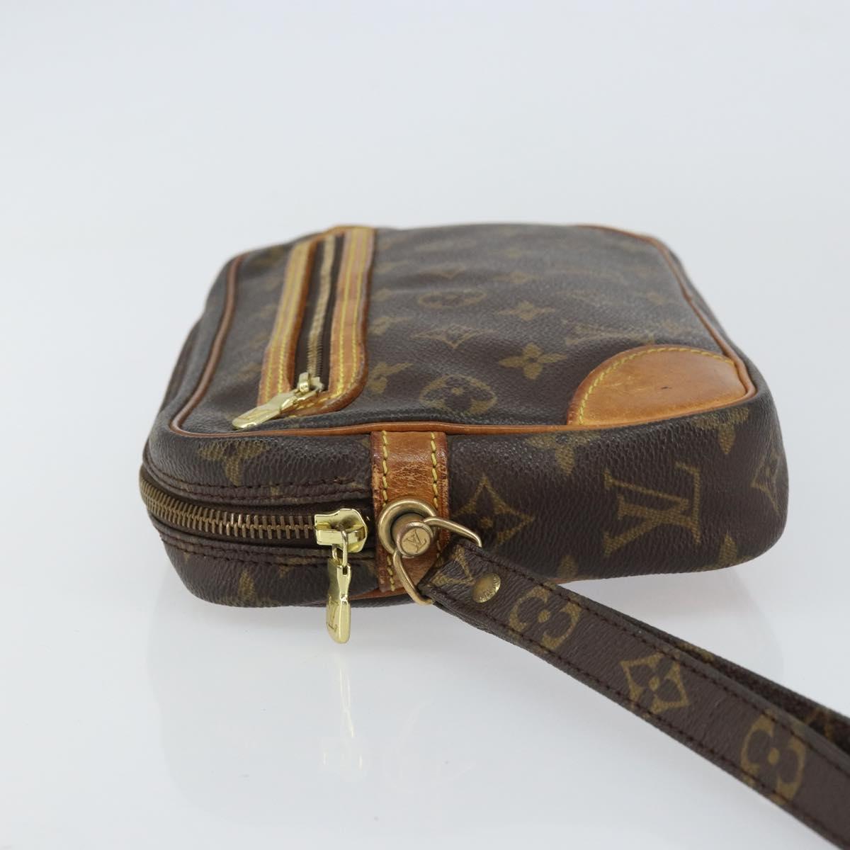 LOUIS VUITTON Monogram Marly Dragonne GM Clutch Bag M51825 LV Auth 156758