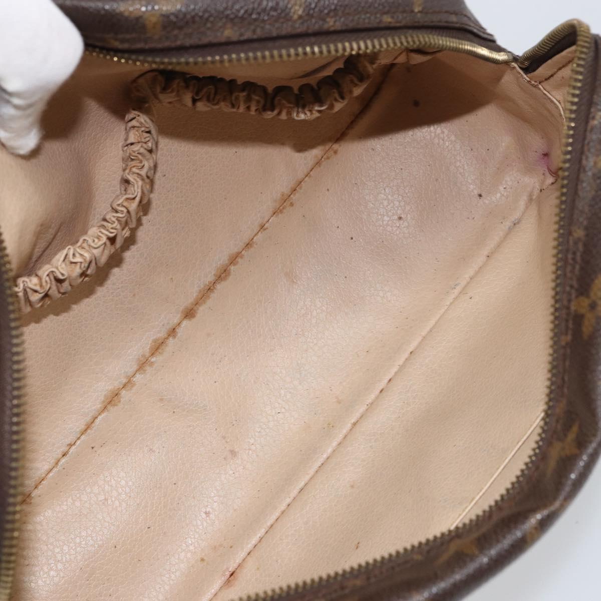 LOUIS VUITTON Monogram Trousse Toilette 28 Clutch Bag M47522 LV Auth 156761