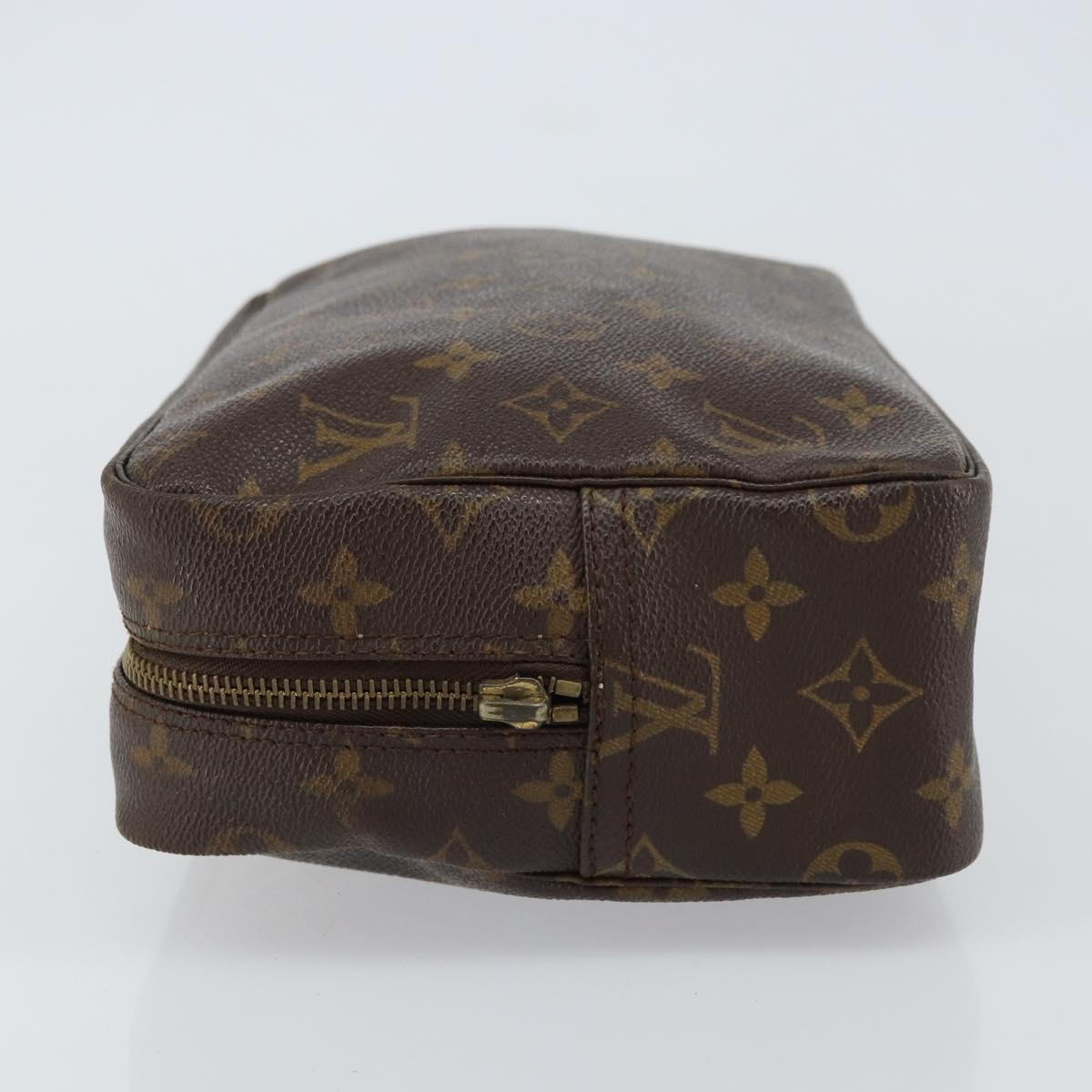LOUIS VUITTON Monogram Trousse Toilette 28 Clutch Bag M47522 LV Auth 156761