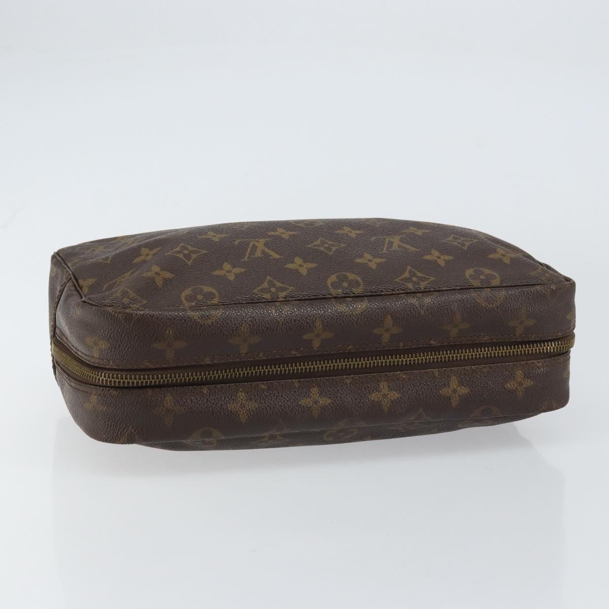 LOUIS VUITTON Monogram Trousse Toilette 28 Clutch Bag M47522 LV Auth 156761