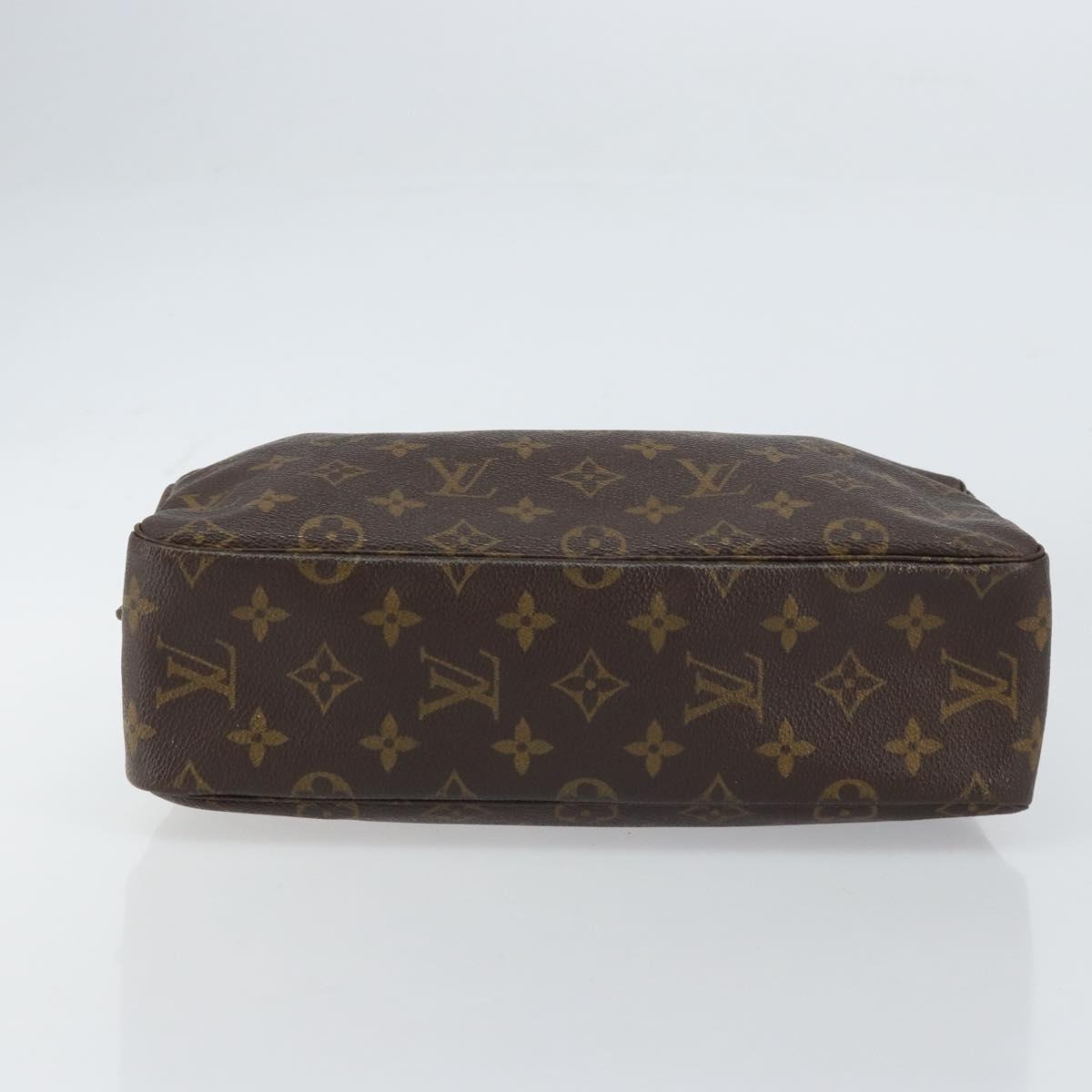 LOUIS VUITTON Monogram Trousse Toilette 28 Clutch Bag M47522 LV Auth 156761