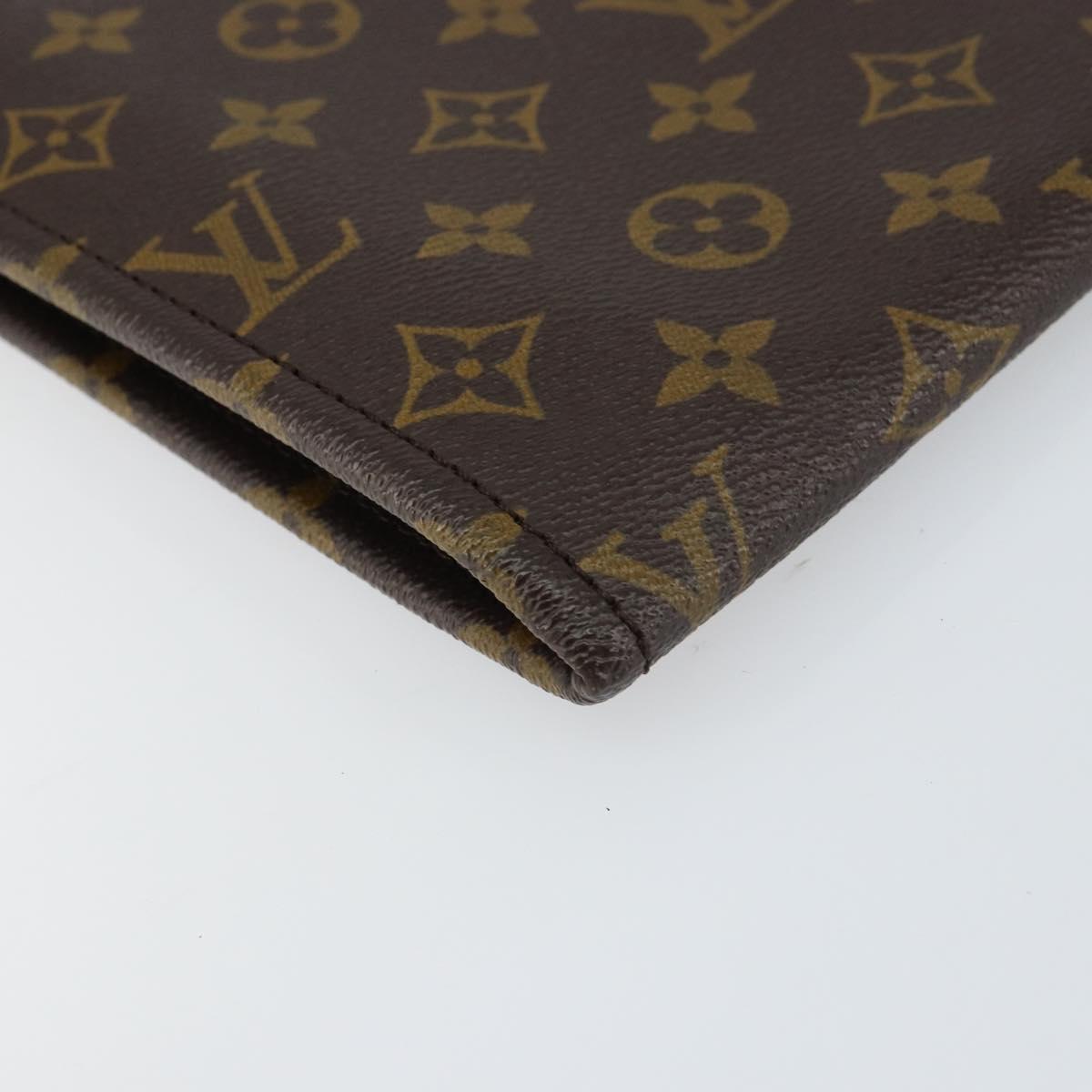 LOUIS VUITTON Monogram Posh Documents Briefcase M53457 LV Auth 156766