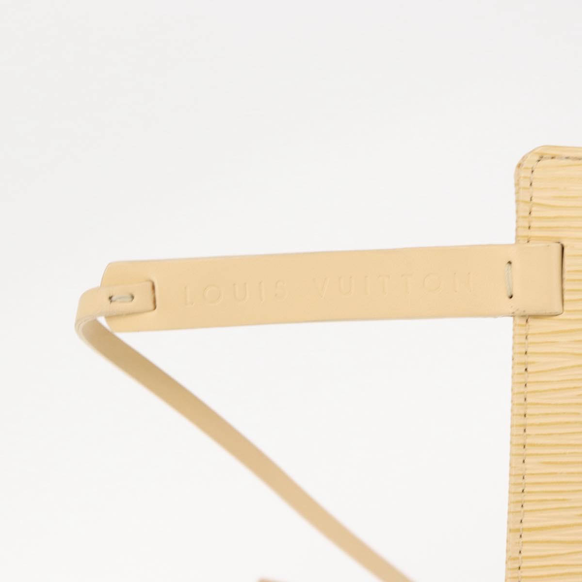 LOUIS VUITTON Epi Rochelle Waist bag Cream M5292A LV Auth 156773