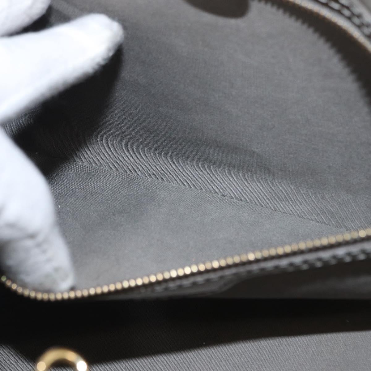 LOUIS VUITTON Monogram Vernis Wilshire PM Bag Gris Art Deco M91627 Auth 156778