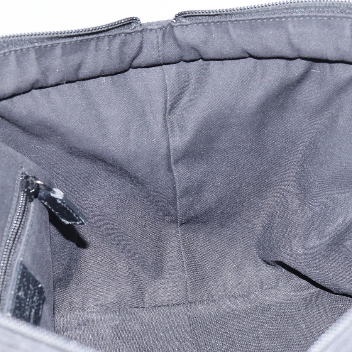 GUCCI GG Canvas Web Sherry Line Hand Bag Black Red Green Auth 156833