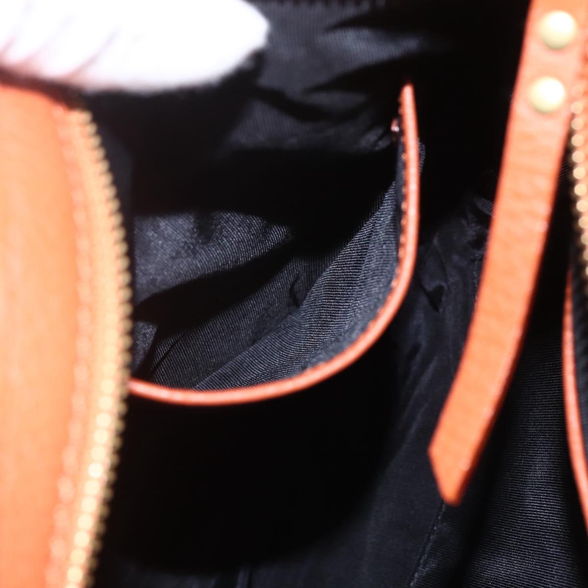 BURBERRY Blue Label Shoulder Bag Canvas Beige Auth 156877