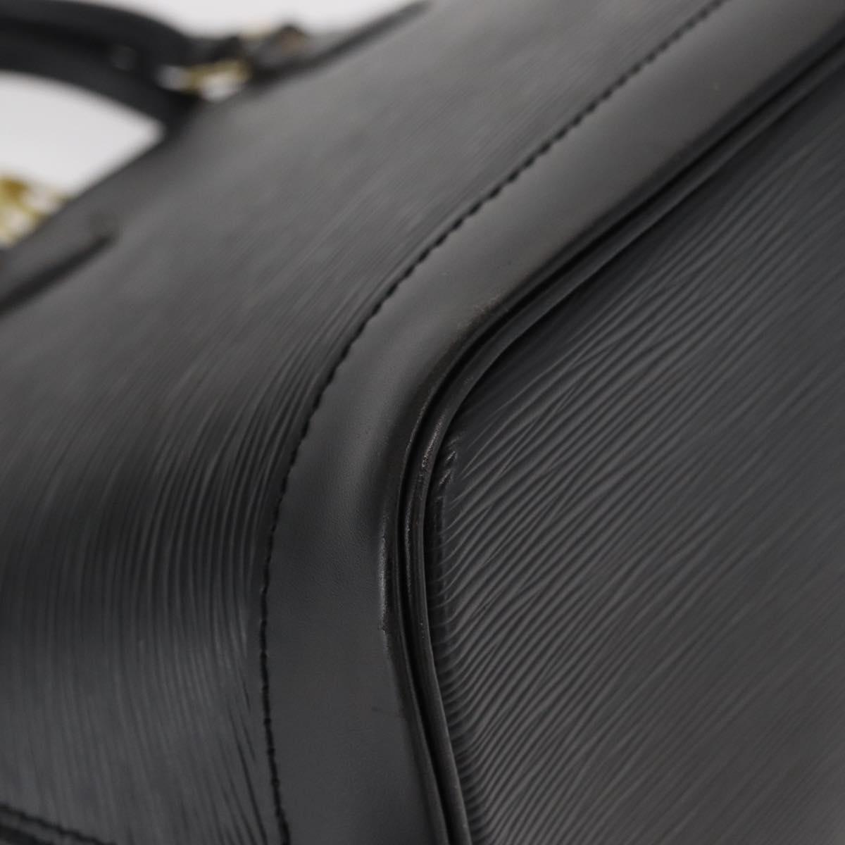 LOUIS VUITTON Epi Alma Hand Bag Black M52142 LV Auth 156896