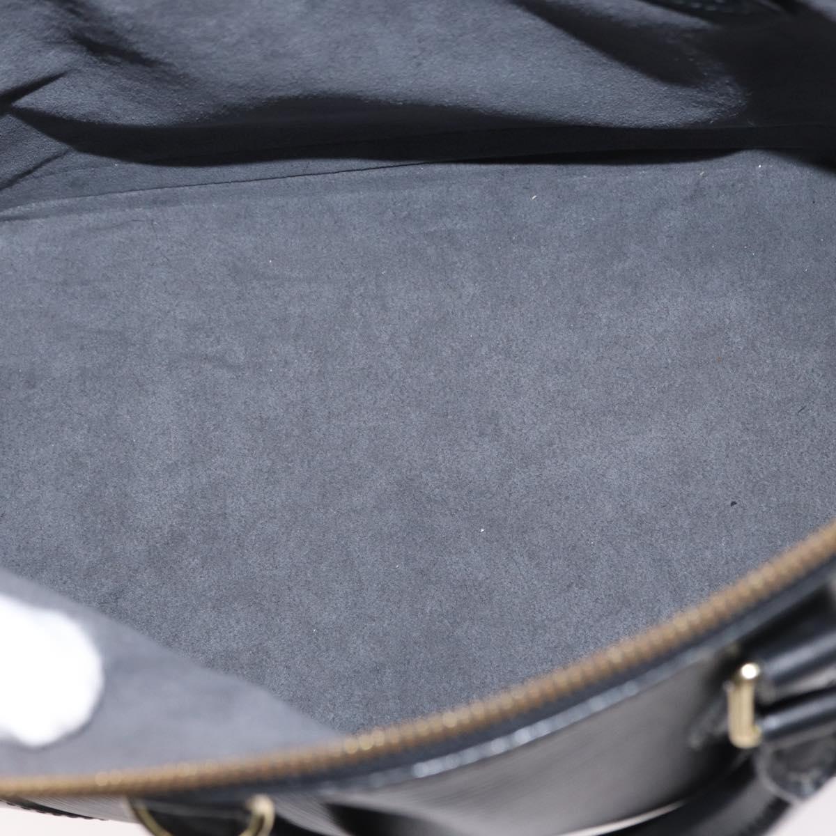 LOUIS VUITTON Epi Alma Hand Bag Black M52142 LV Auth 156896