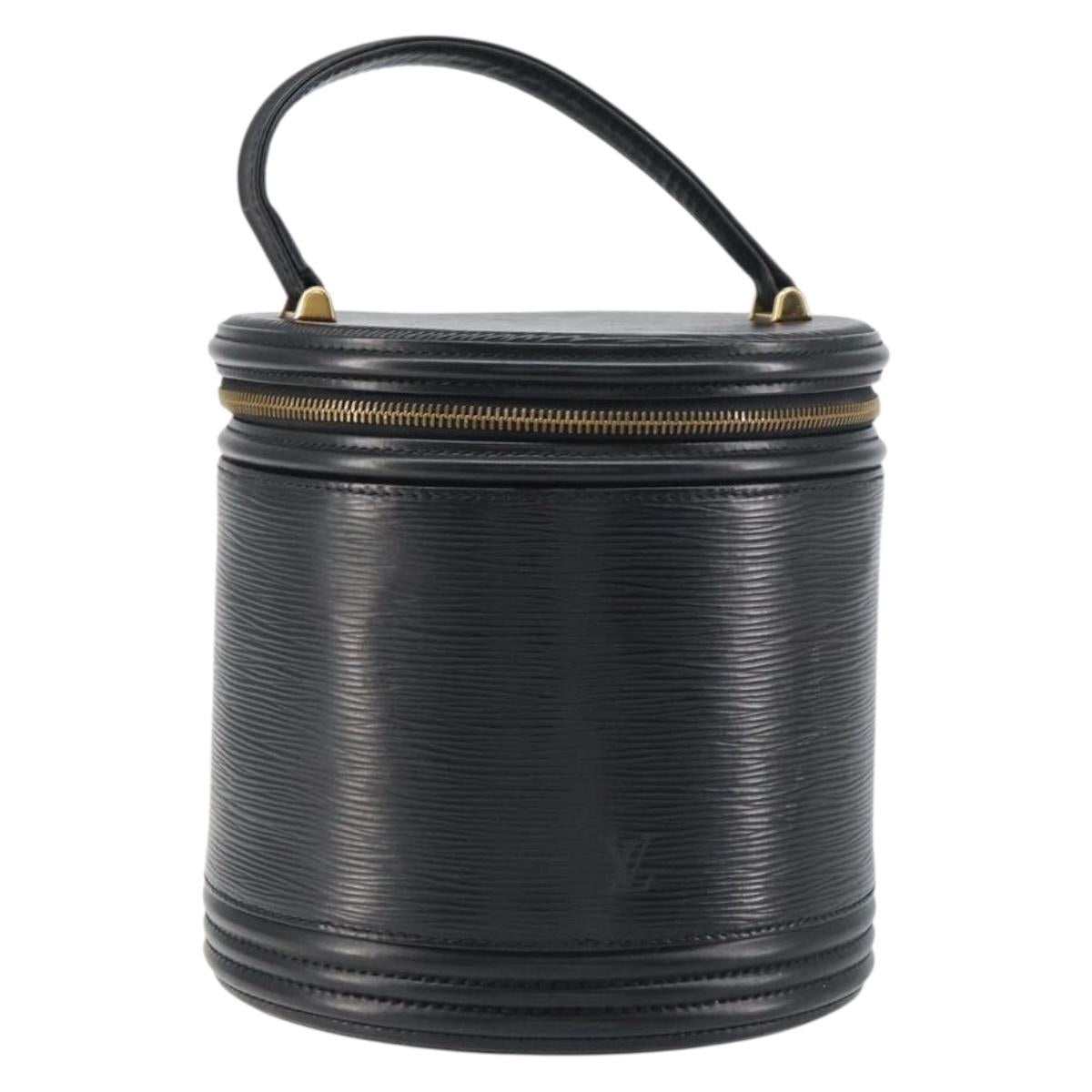 LOUIS VUITTON Epi Cannes Hand Bag Black M48032 LV Auth 156897